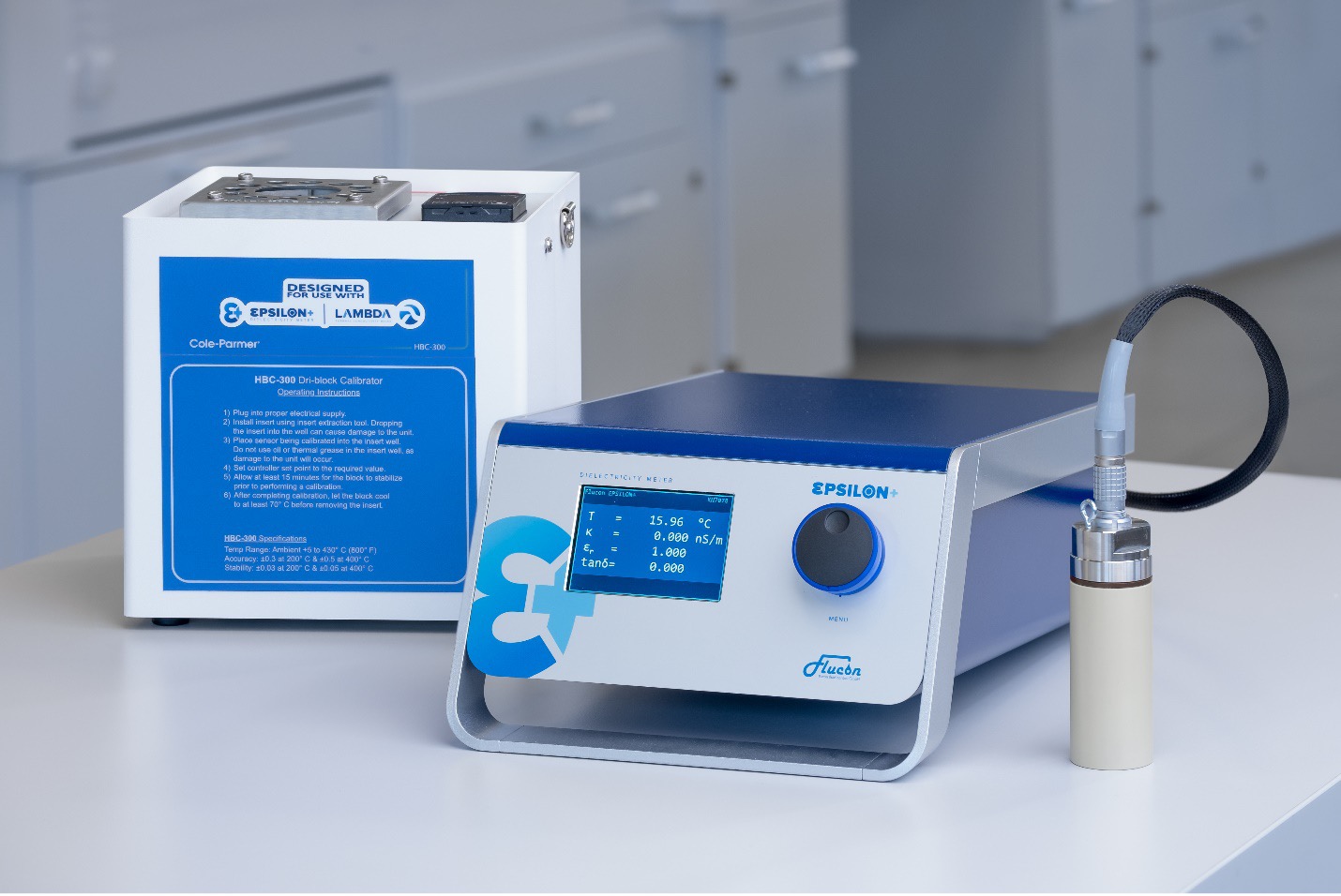 flucon EPSILON+ Dielectricity Meter flucon EPSILON+ Dielectricity Meter